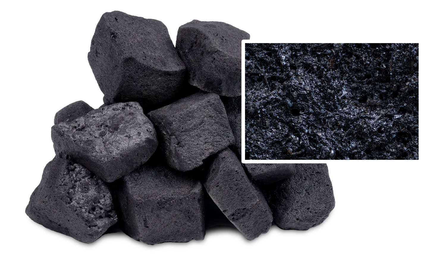 Enhanced Cell-Max Plus with closeup showing nutrient-rich coated structure